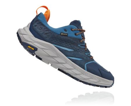 Hoka One One Anacapa Low GORE-TEX - Pantofi Ortopedici Dama Turcoaz | RO-d1cA09n